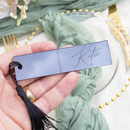 Bookmark wedding favour