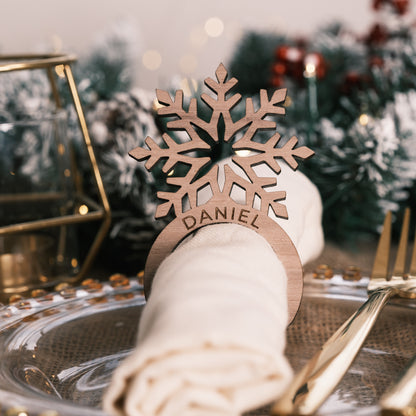 Festive table decorations