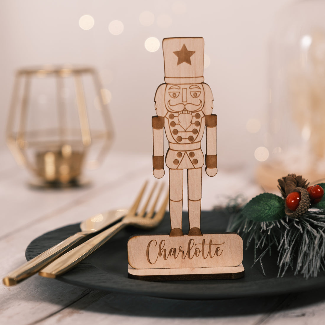 nutcracker ballet christmas place settings