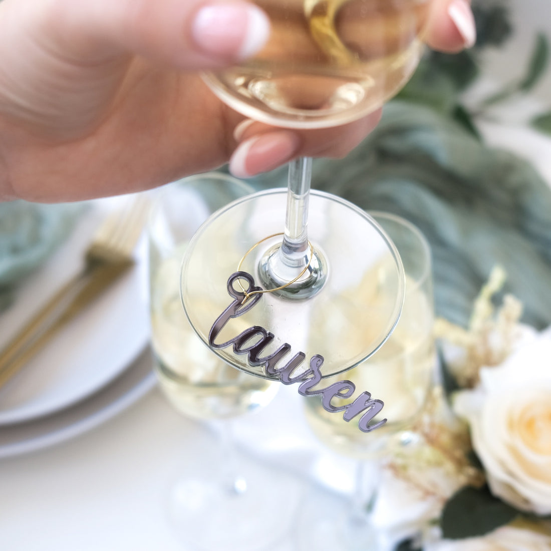 Cocktail Drink Markers Wedding Name Tags