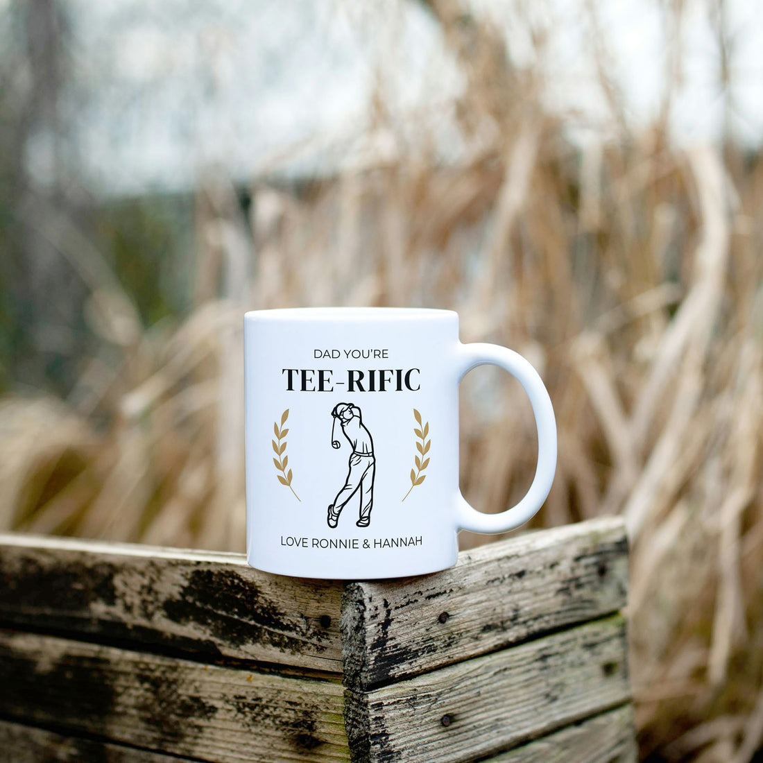 Golfing mug gift
