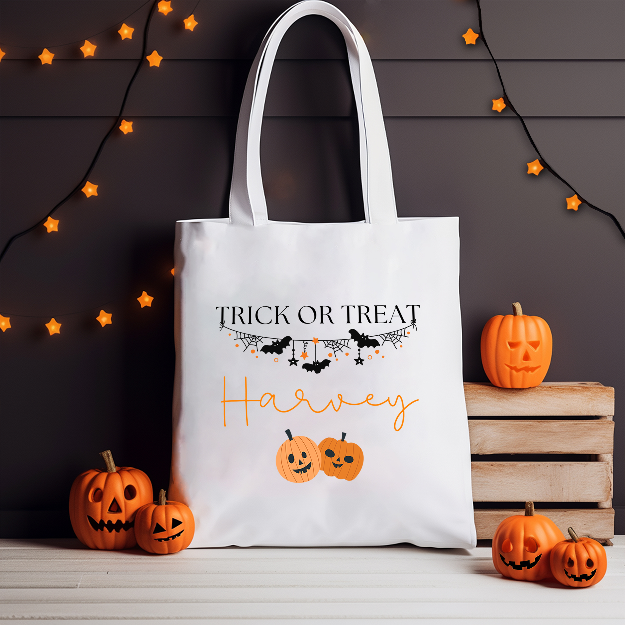 Personalised Trick or Treat bag