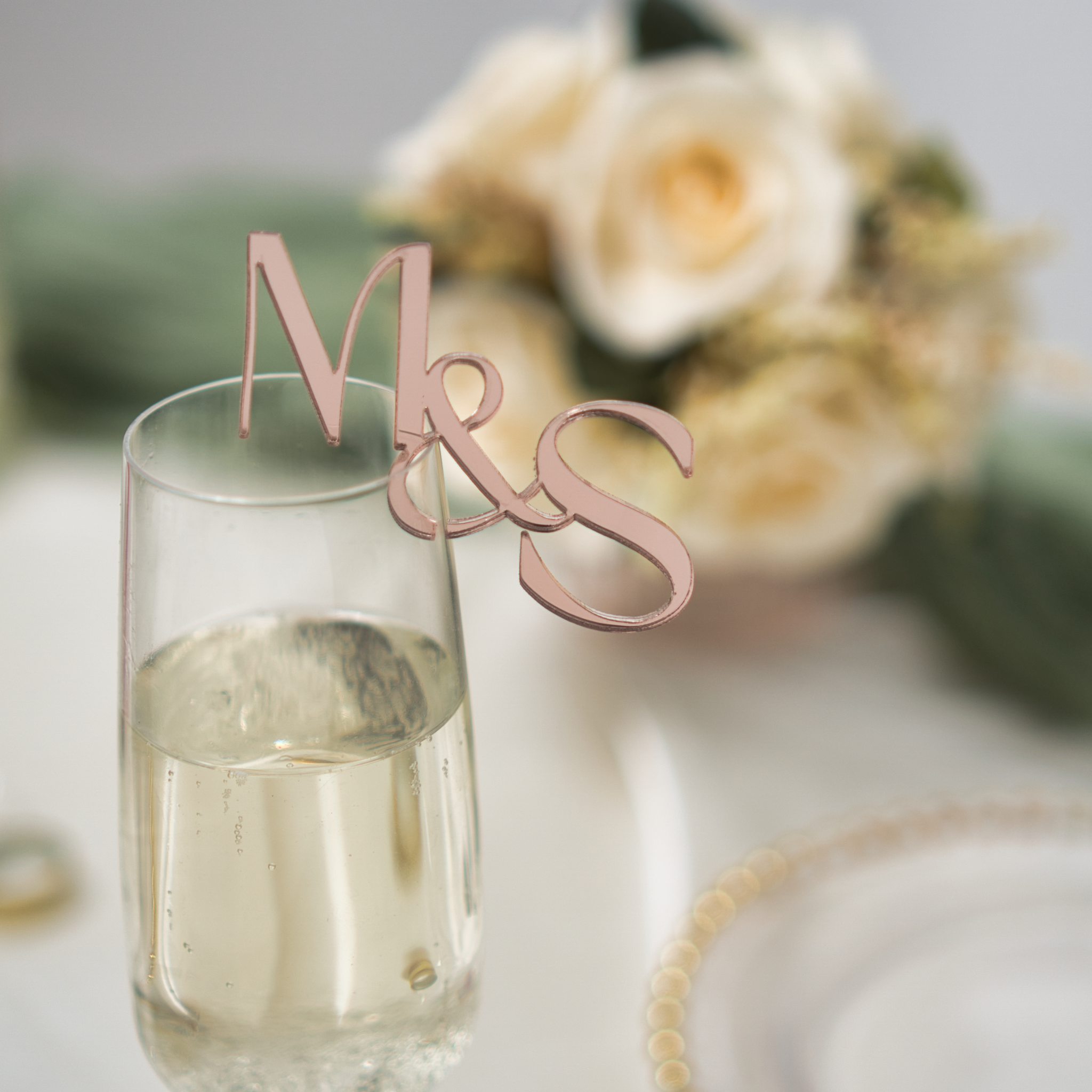 wedding party drink charms