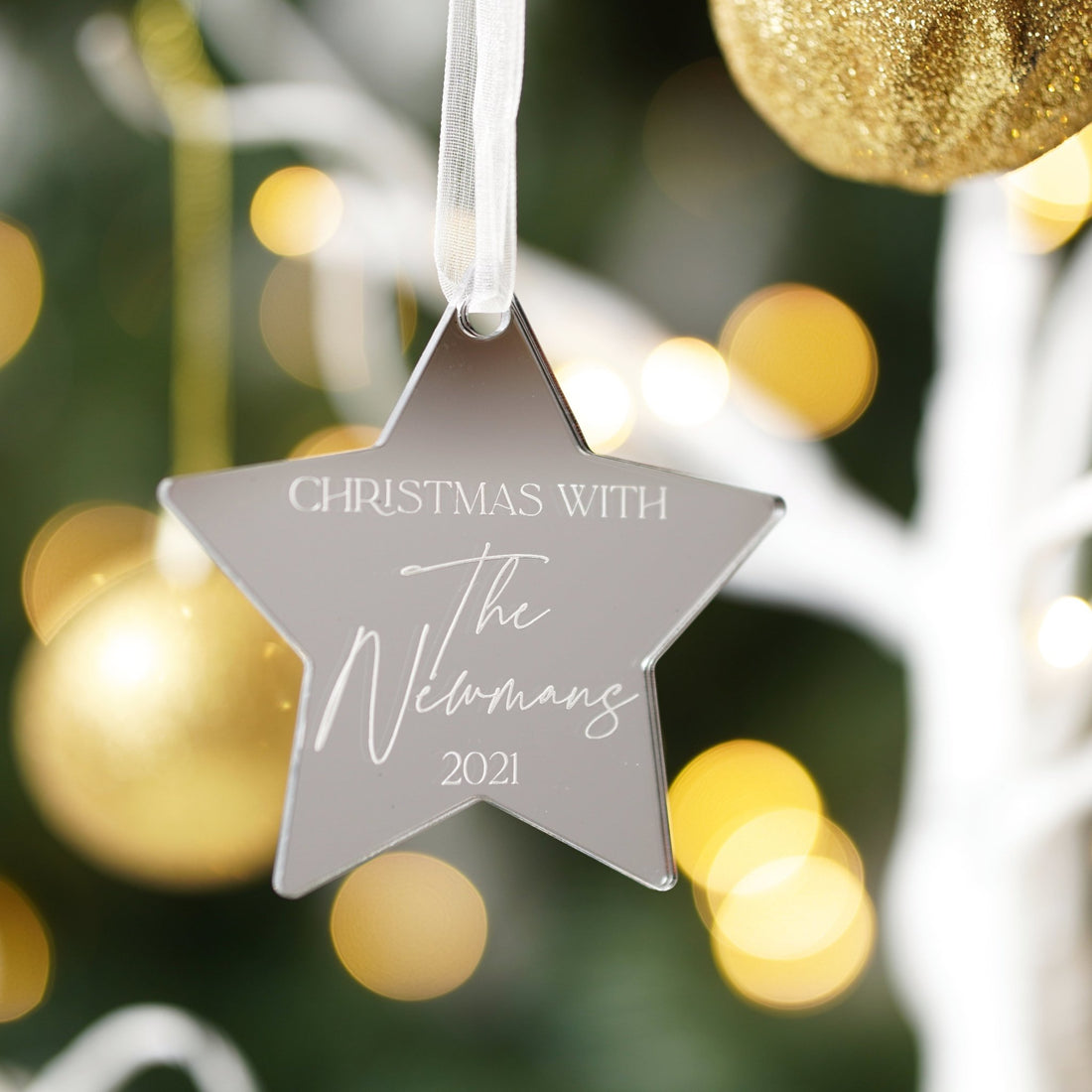 Personalised Family Christmas Bauble