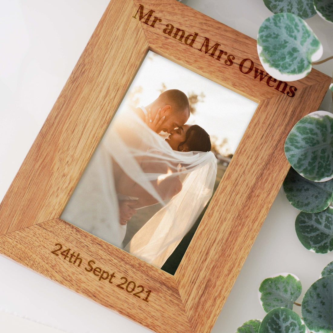 Personalised Wedding / Anniversary Photo Frame Gift