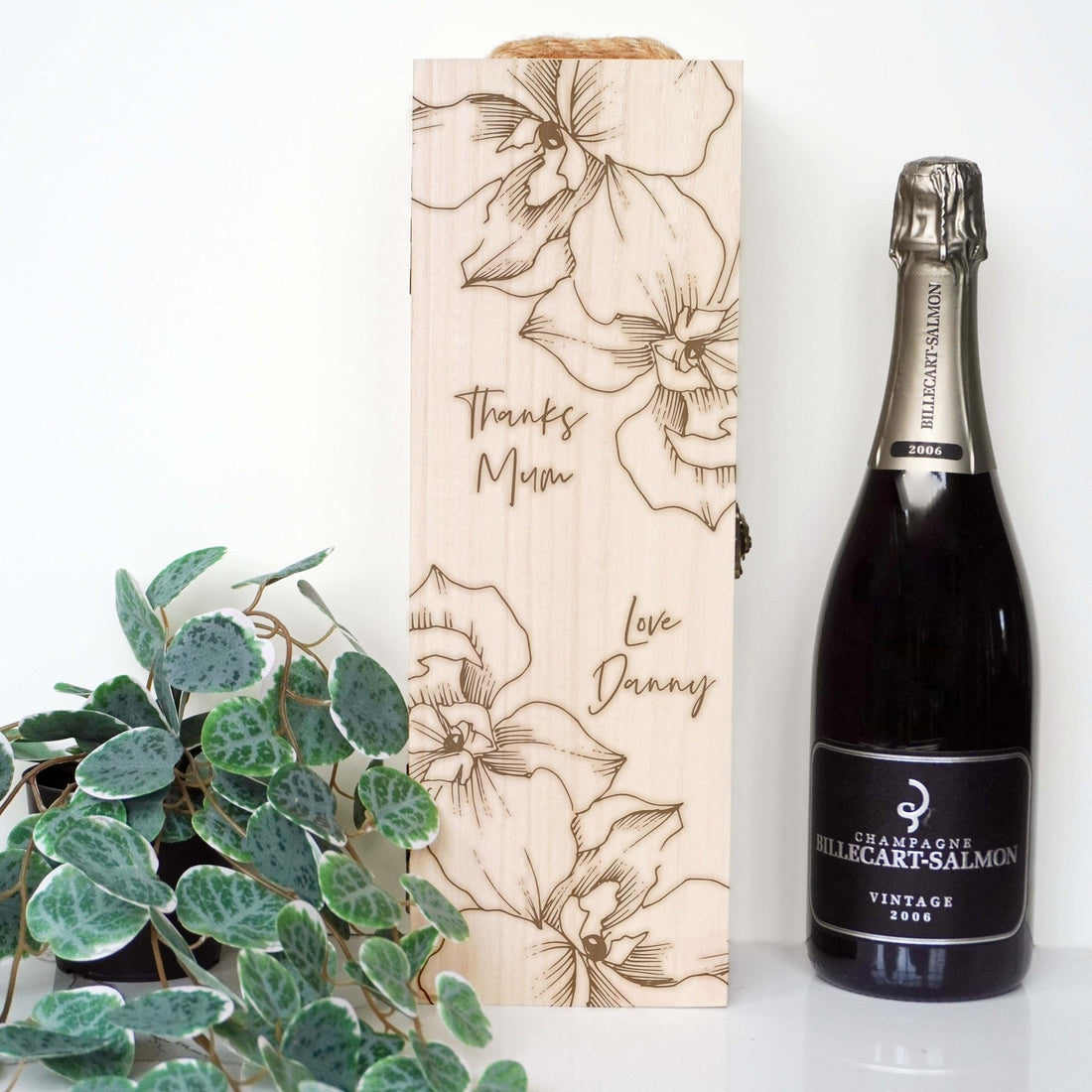 Personalised Wine / Champagne Box for Mum