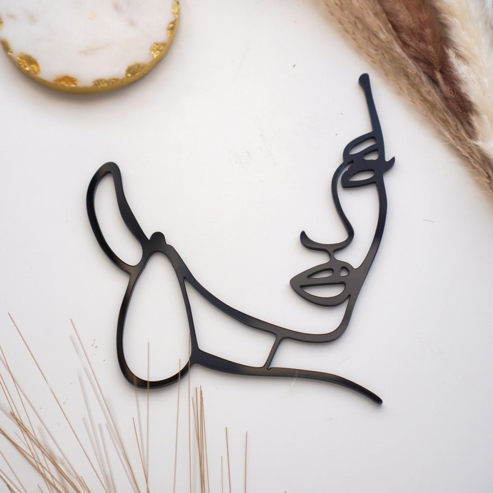Eummy 10Pcs Minimalist Art Lady Face Cake Topper 3D Abstract Minimalist  Line Cake Toppers Boho Themed Party Supplies for Wedding Birthday Party -  Walmart.com