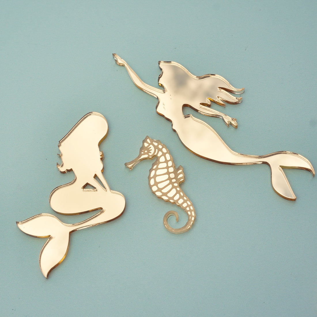 Mermaid Cake Charm Set of 6