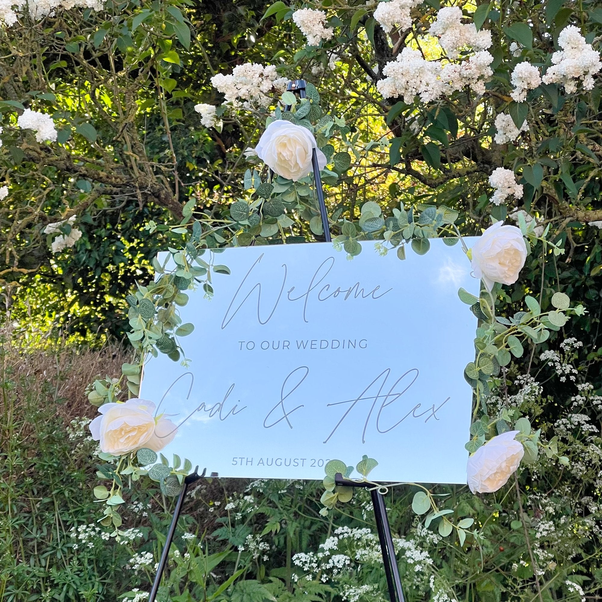 3D Wooden Welcome to our Wedding Sign, Wedding Signage, Wedding Welcome Sign, Rustic online Wedding Decor, Welcome Wedding Rosefield